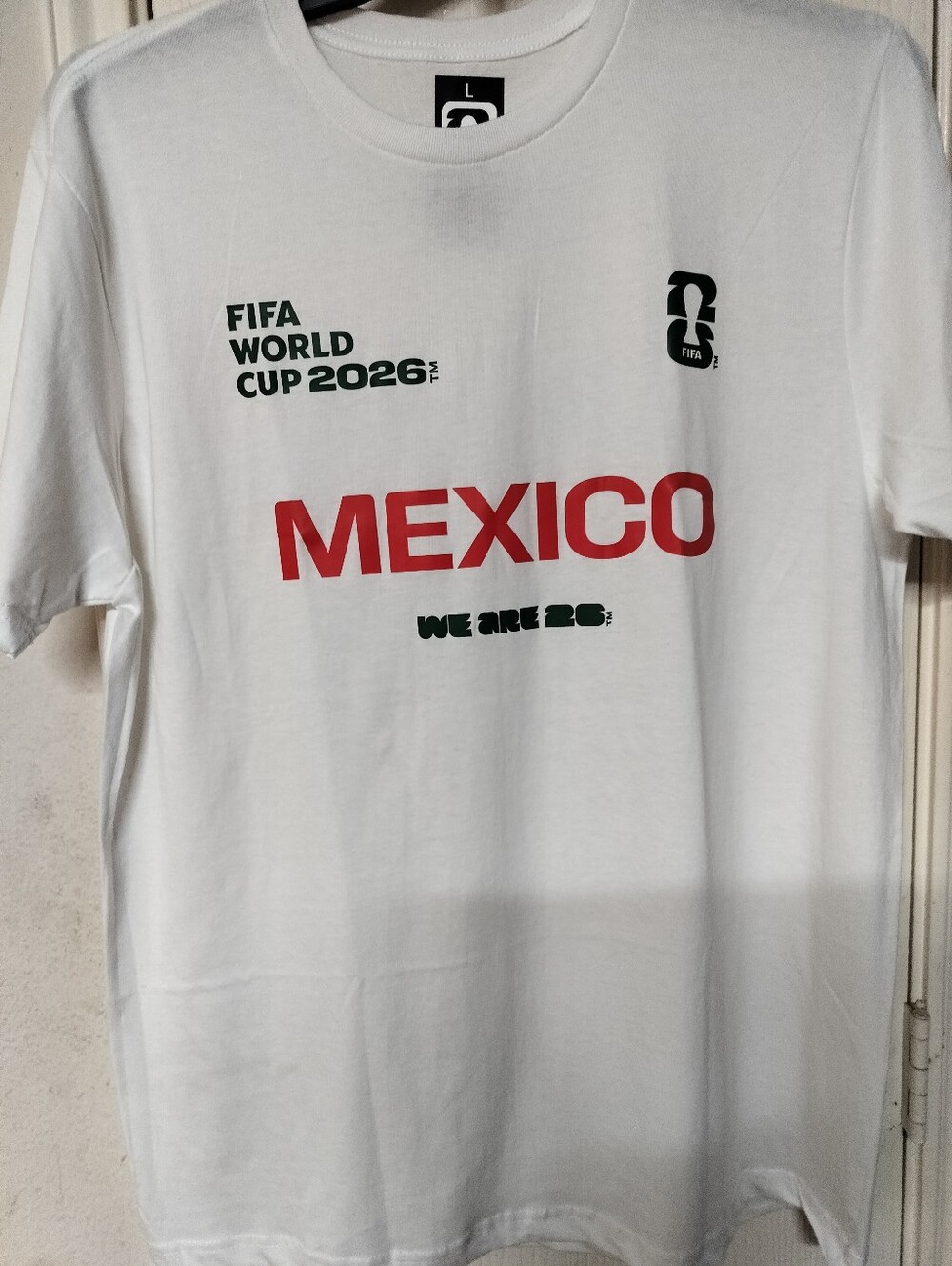 FIFA World Cup 2026 Mexico Men's White Graphic Tee